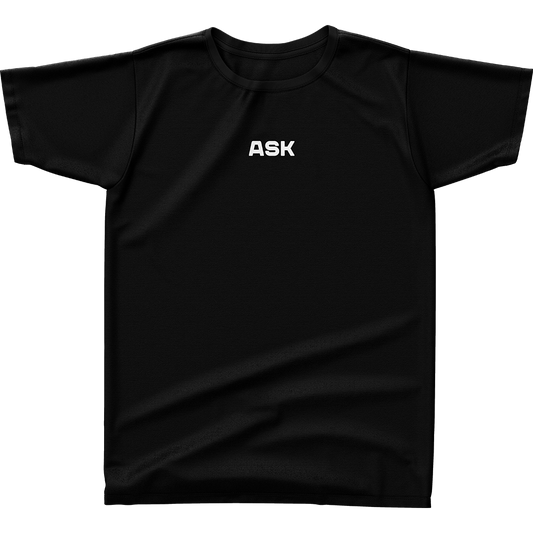 T-shirt ASK Noir