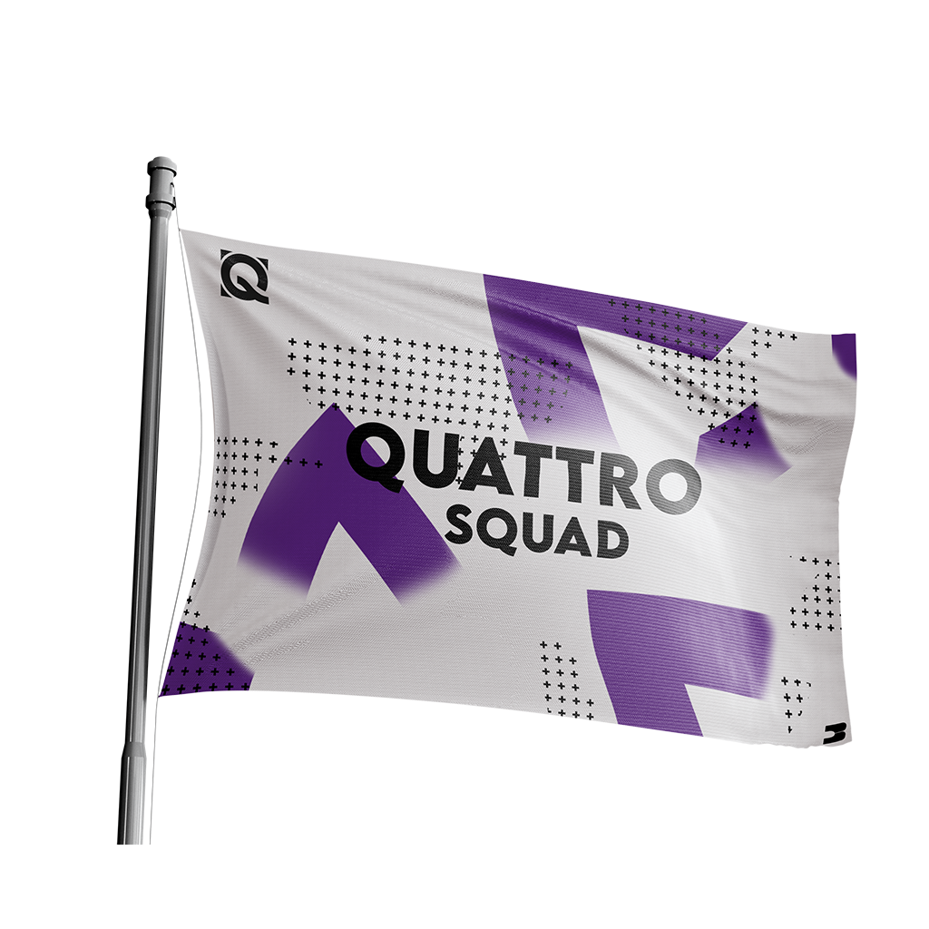 Drapeau QUATTRO SQUAD