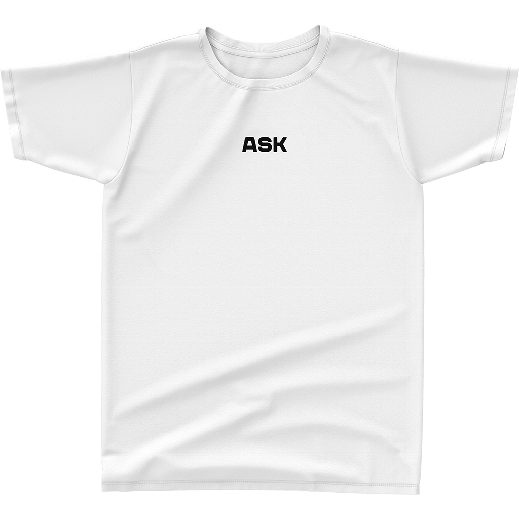 T-shirt ASK Blanc